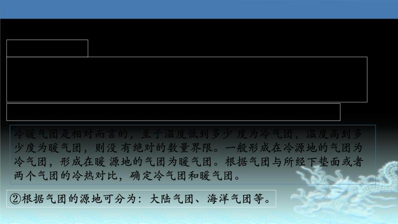 19  锋与天气-2021年高考地理一轮复习考点大通关 课件05