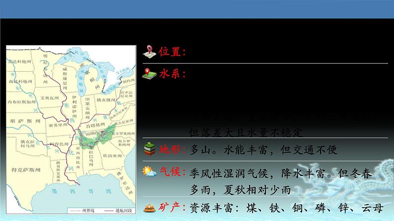 46  流域的综合开发—以美国田纳西河流域为例-2021年高考地理一轮复习考点大通关 课件04