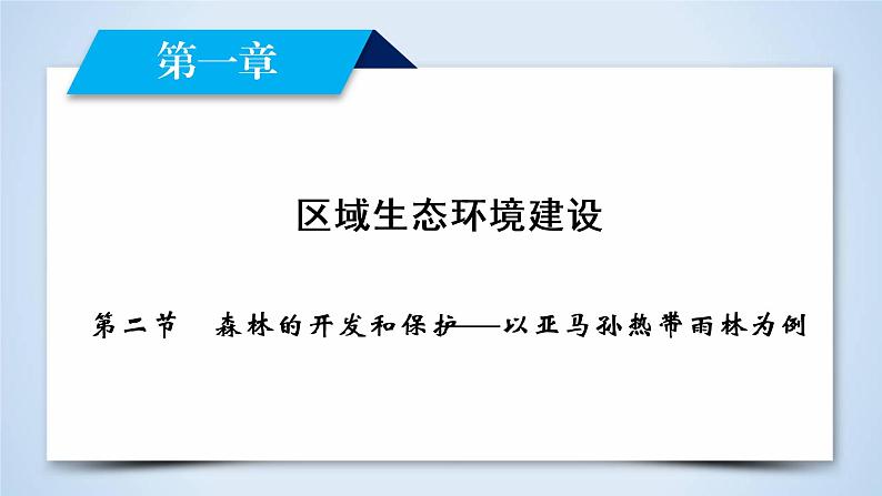 2017年春人教版高中地理必修三：第2章 第2节森林的开发和保护——以亚马孙热带雨林为例 课件02