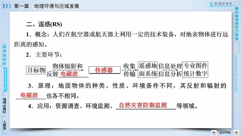 人教版高中地理必修三课件：第1章 第2节地理信息技术在区域地理环境研究中的应用 课件08