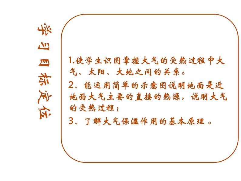 高中地理湘教版必修一第三章第二节大气受热过程课件02