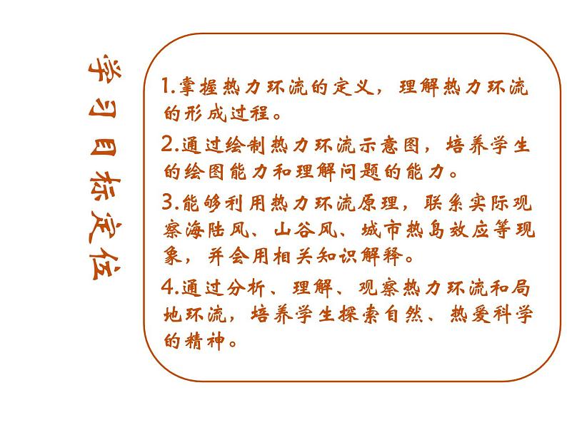 高中地理湘教版必修一第三章第三节大气热力环流课件02