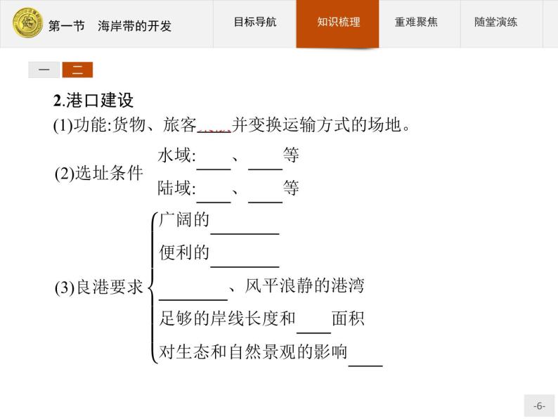 2018版高中地理人教版选修2课件：5.1 海岸带的开发06