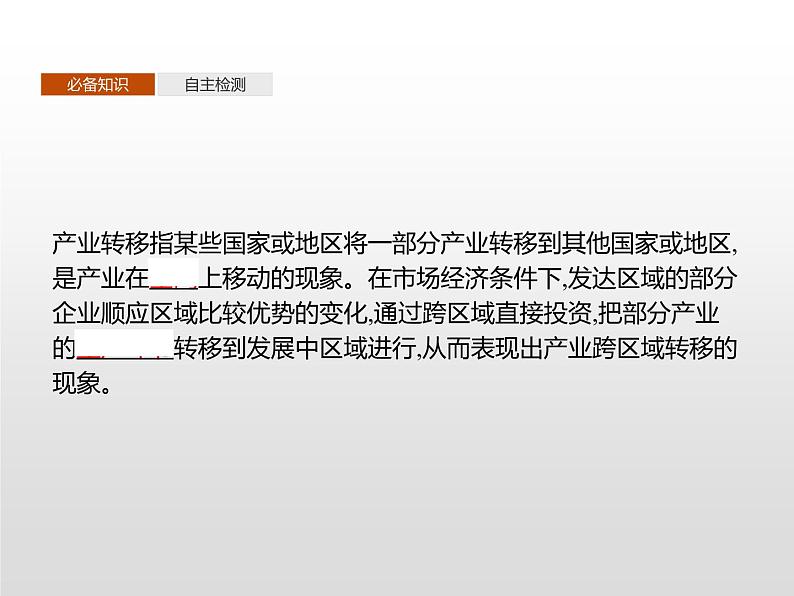 第三章　第一节　产业转移对区域发展的影响第4页