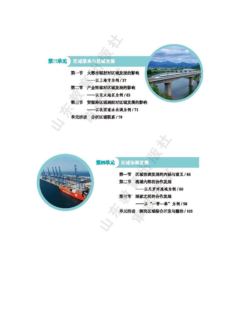 2020新鲁教版高中地理选择性必修二电子课本（超高清pdf）第2页