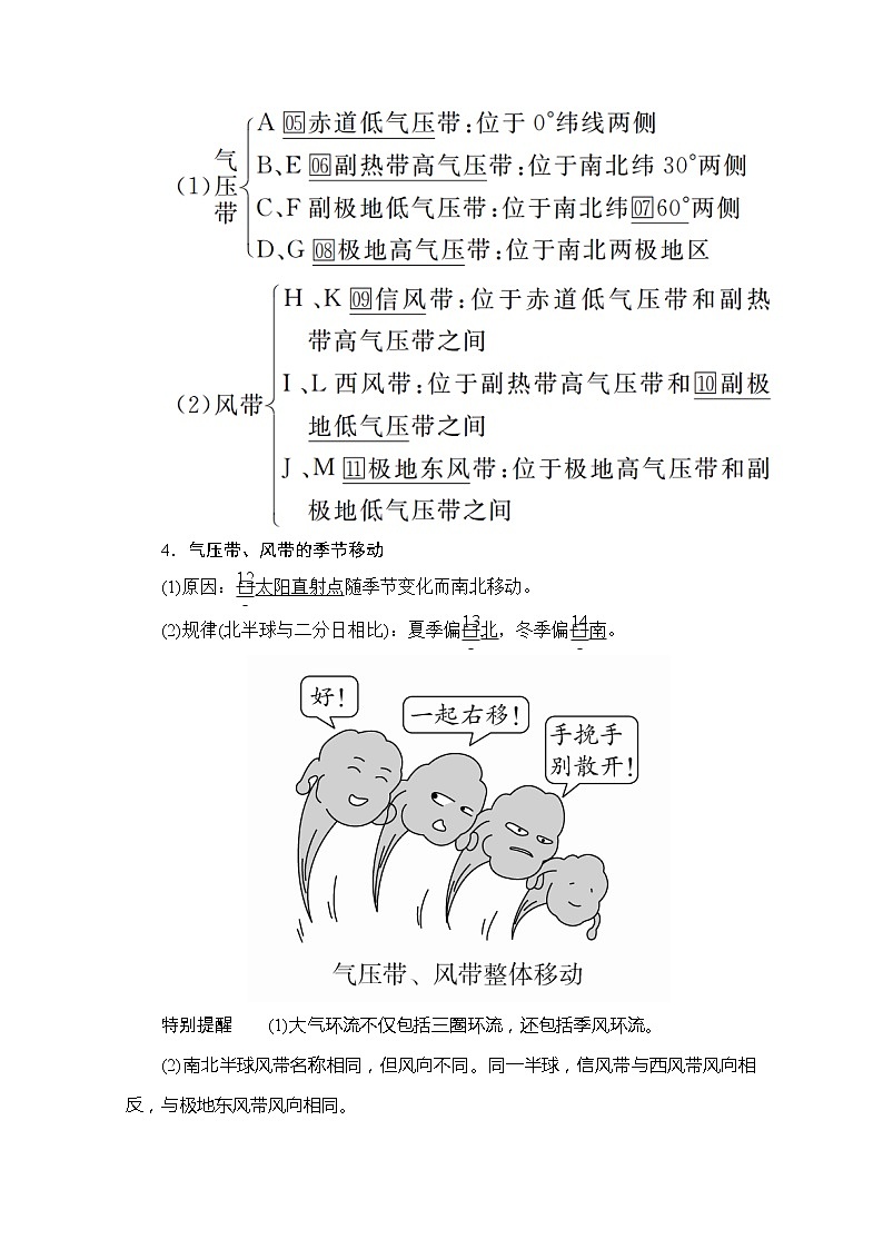 2020地理同步导学提分教程人教必修一讲义+测试：第二章地球上的大气第二节第一课时03