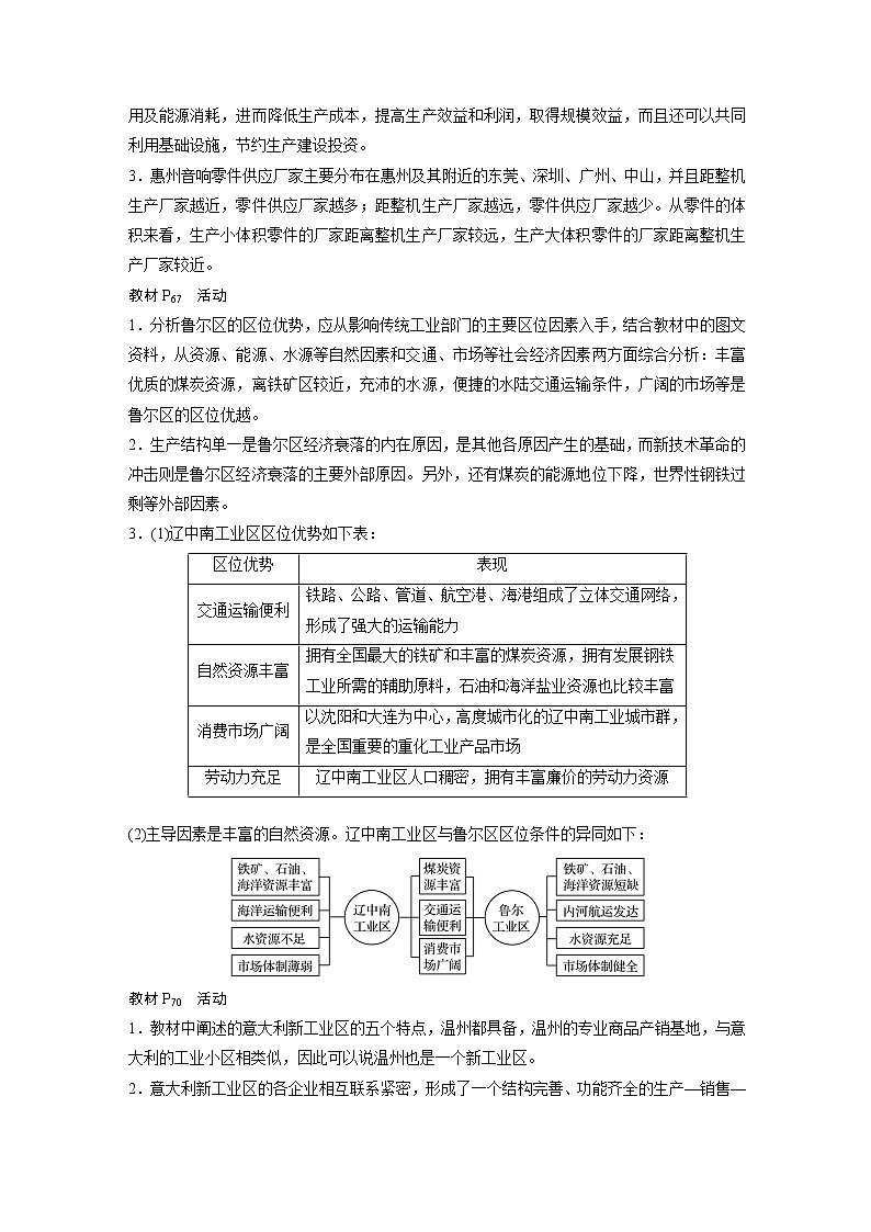 2019-2020年新素养同步导学人教版高中地理必修2（京津等课改地区版）第4章章末总结 试卷02
