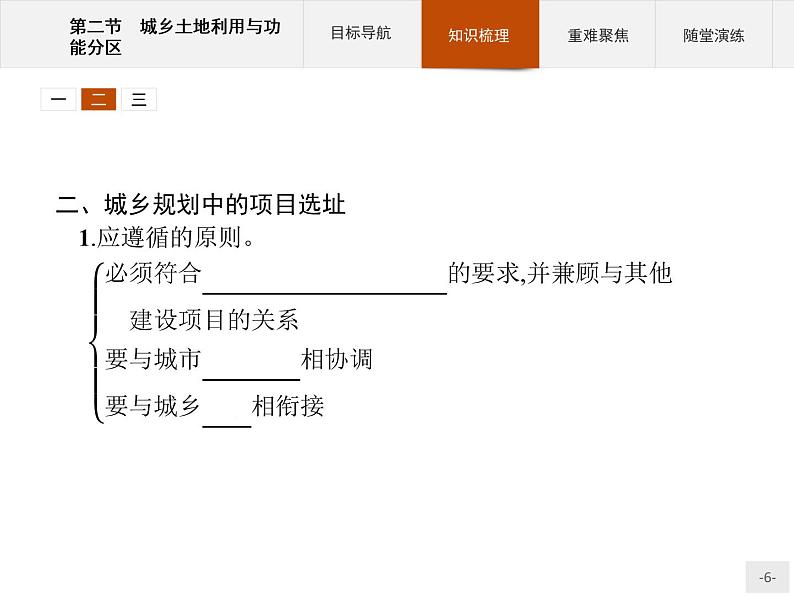 高中地理人教版选修4课件：3.2 城乡土地利用与功能分区06