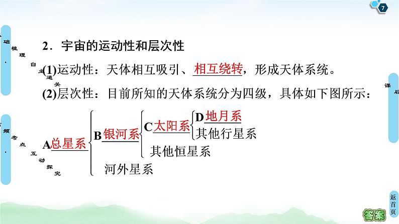 鲁教版2021版高考地理一轮复习新高考 第一单元　从宇宙看地球(含地球和地图) PPT课件+练习+学案07