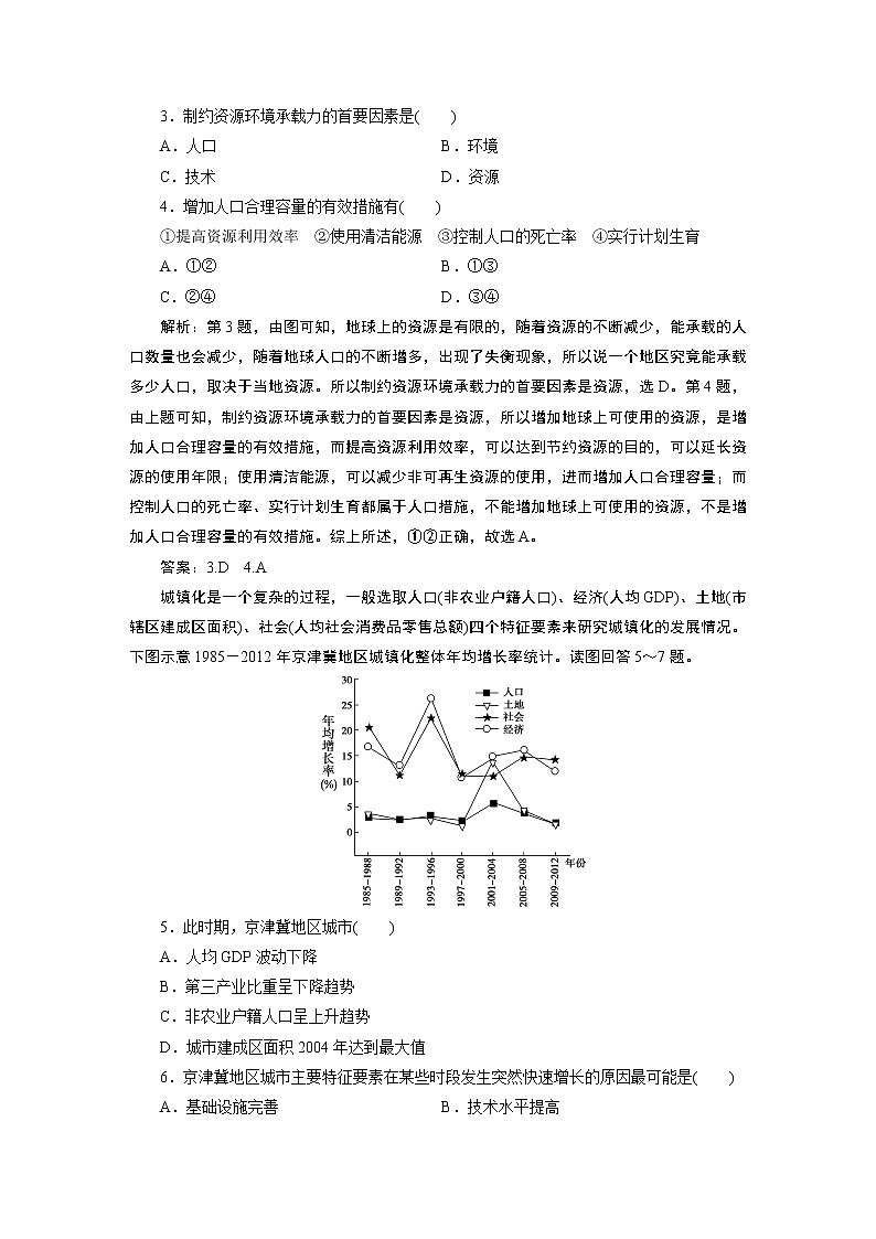 新中图版高中地理必修第二册 第五章 人类面临的环境问题与可持续发展 PPT课件+学案+训练02