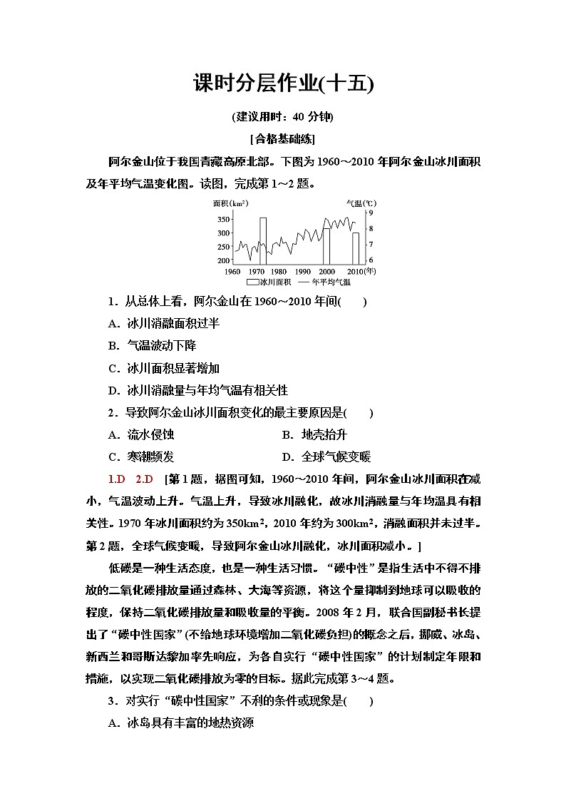 新中图版（2019）高中地理必修第二册 第五章人类面临的环境问题与可持续发展 PPT课件+学案+课后作业01