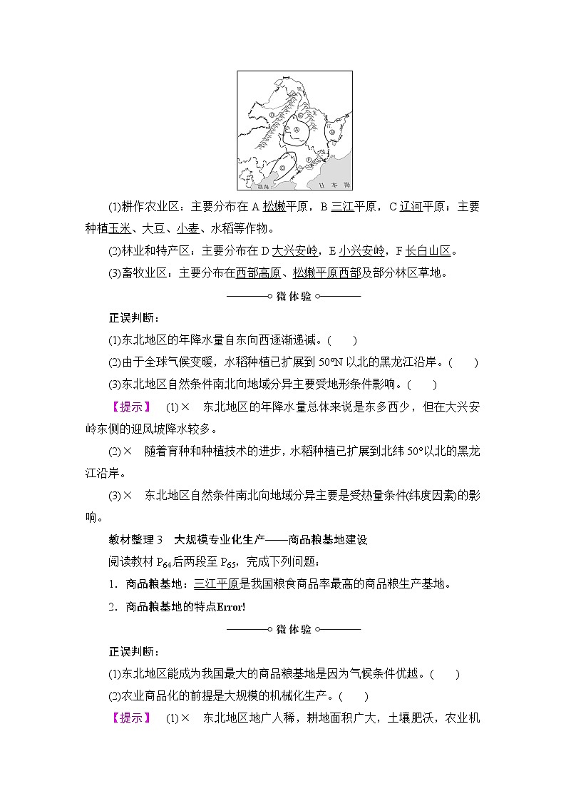 2018版高中地理（人教版）必修3同步教师用书：第4章 第1节 区域农业发展——以我国东北地区为例03