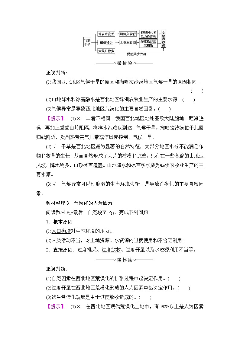 2018版高中地理（人教版）必修3同步教师用书：第2章 第1节 荒漠化的防治——以我国西北地区为例03