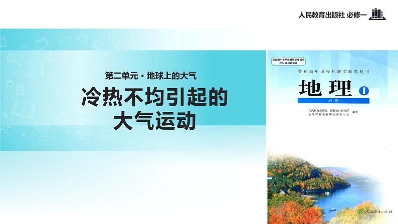 高中 地理 人教版 (新课标) 必修1 第二章 地球上的大气 第一节 冷热不均引起大气运动课件01