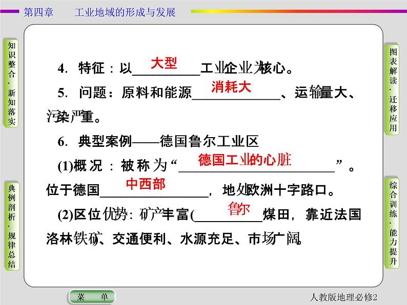 人教版地理必修2第四章工业地域的形成与发展第3节 PPT课件+同步练习04