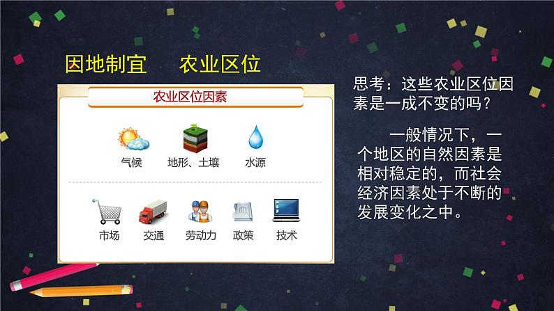 中图版(2019) 高一地理 必修第二册 3.1 农业区位因素（二）-课件06