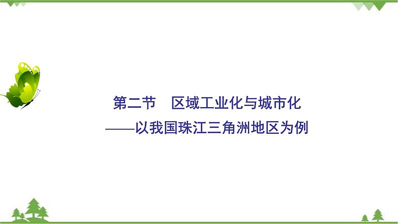 2021年人教版高中地理必修三课件：第四章 第二节　区域工业化与城市化——以我国珠江三角洲地区为例02