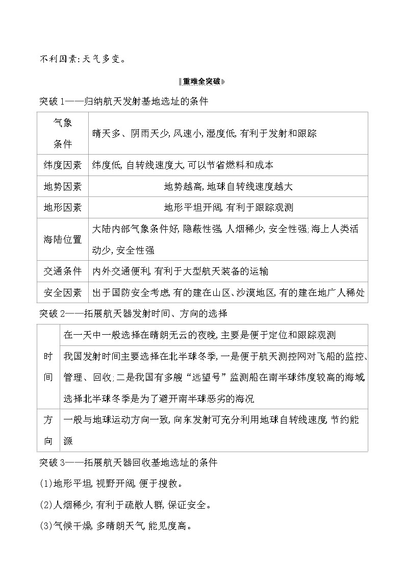 2021版高考地理核心讲练答一轮复习鲁教通用版（课件+核心考点+课时提升作业）：第1单元从宇宙看地球 第2讲02