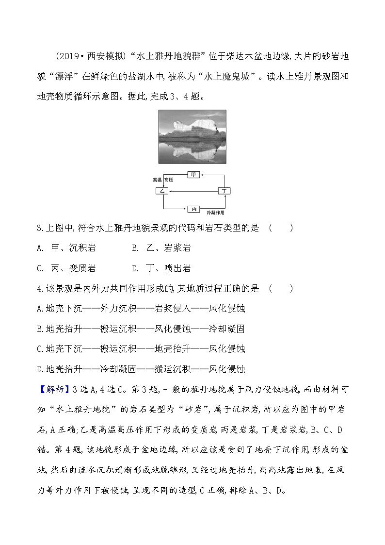 2021版高考地理核心讲练答一轮复习鲁教通用版（课件+核心考点+课时提升作业）：第2单元从地球圈层看地理环境 第1讲02