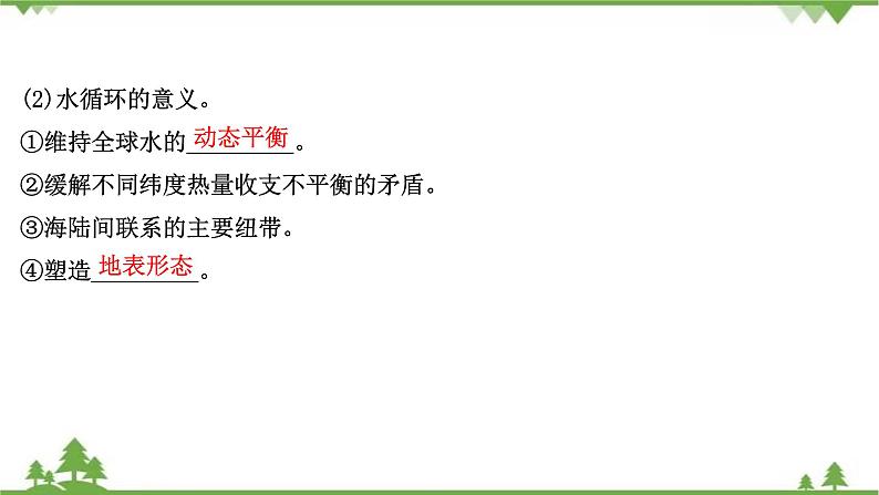 2021版高考地理核心讲练答一轮复习鲁教通用版（课件+核心考点+课时提升作业）：第2单元从地球圈层看地理环境 第4讲07