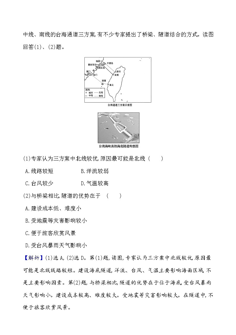 2021版高考地理核心讲练答一轮复习鲁教通用版（课件+核心考点+课时提升作业）：第8单元人类活动的地域联系 第1讲03