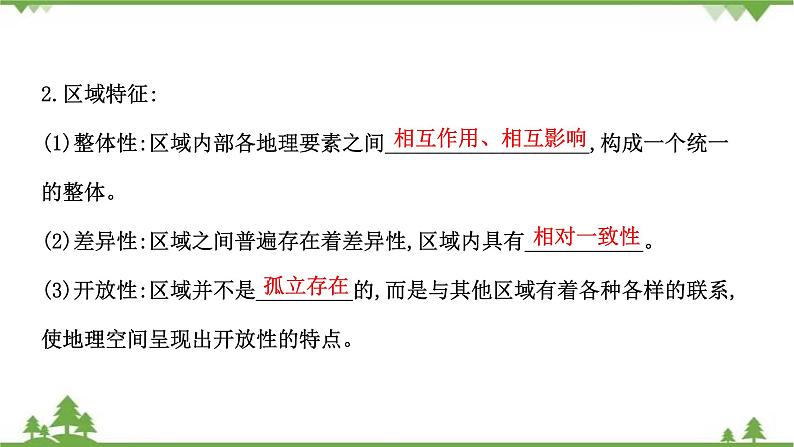 2021版高考地理核心讲练答一轮复习鲁教通用版（课件+核心考点+课时提升作业）：第9单元区域地理环境与人类活动 第1讲06