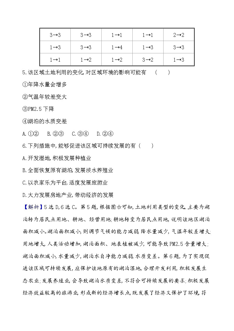 2021版高考地理核心讲练答一轮复习鲁教通用版（课件+核心考点+课时提升作业）：第10单元走可持续发展之路 第1讲03