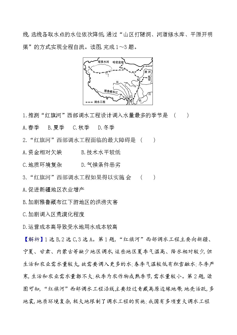 2021版高考地理核心讲练答一轮复习鲁教通用版（课件+核心考点+课时提升作业）：第11单元区域资源、环境与可持续发展 第3讲03