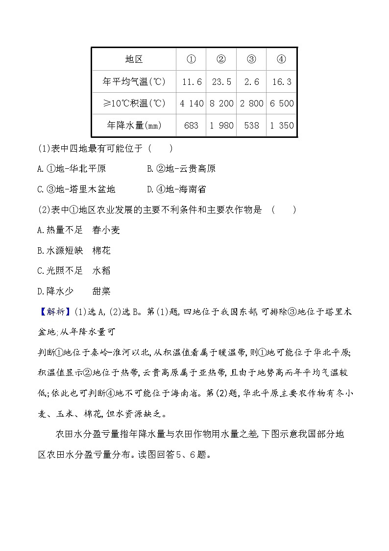 2021版高考地理核心讲练答一轮复习鲁教通用版（课件+核心考点+课时提升作业）：第14单元中国地理 第2讲03