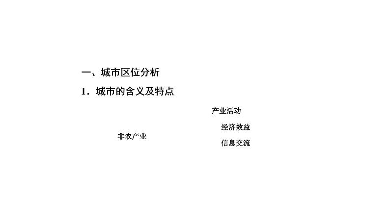 2021年湘教版高中地理必修2 第2章 城市与环境 第1节 城市空间结构 课件05