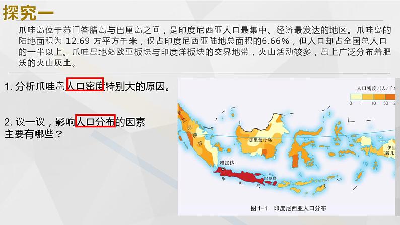 新湘教版必修二1.1人口分布PPT课件05