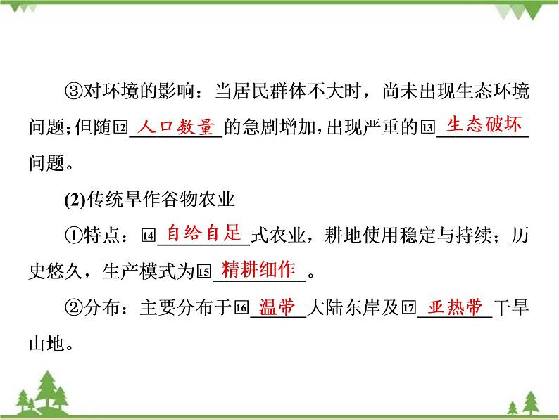 春中图版高中地理必修2 第3章 第1节 农业区位因素与地域类型 PPt课件+试卷06