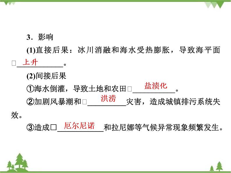 春中图版高中地理必修2 第4章 第1节 人类面临的主要环境问题 PPt课件+试卷07