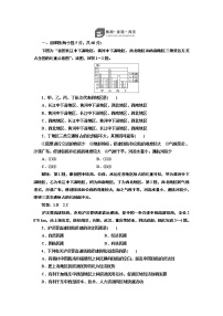 高中地理人教版 (新课标)必修2第五章 交通运输布局及其影响综合与测试达标测试