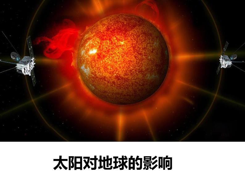 高中地理湘教版必修一1.2 太阳对地球的影响 课件01