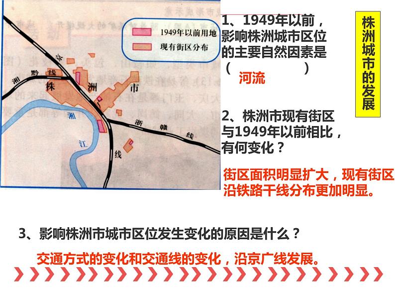 高中地理湘教版必修二4.1交通运输与区域发展 课件02