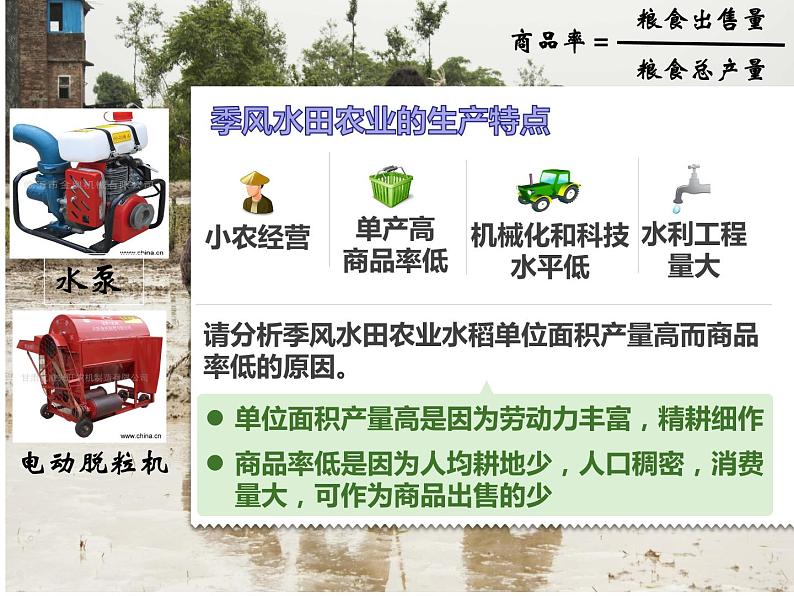 3.2以种植业为主的农业地域类型必修2人教版高中地理 课件06