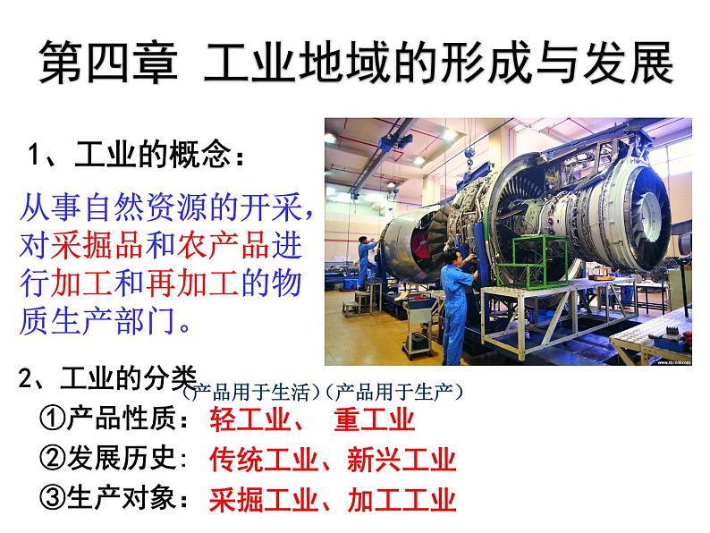 4.1工业的区位选择必修2人教版高中地理 课件01