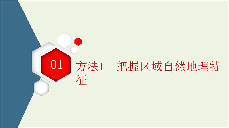 2021高考地理二轮复习第2部分解题技法指导1技法3区域特征全把握课件第3页