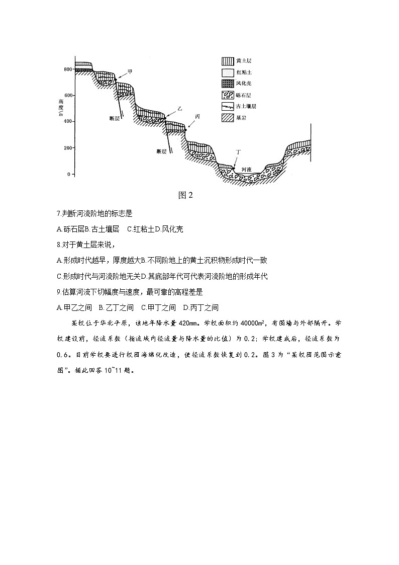 2021年八省联考江苏省地理原卷第3页