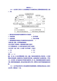 2018届高考地理二轮专题复习作业测试题：作业1 Word版含答案