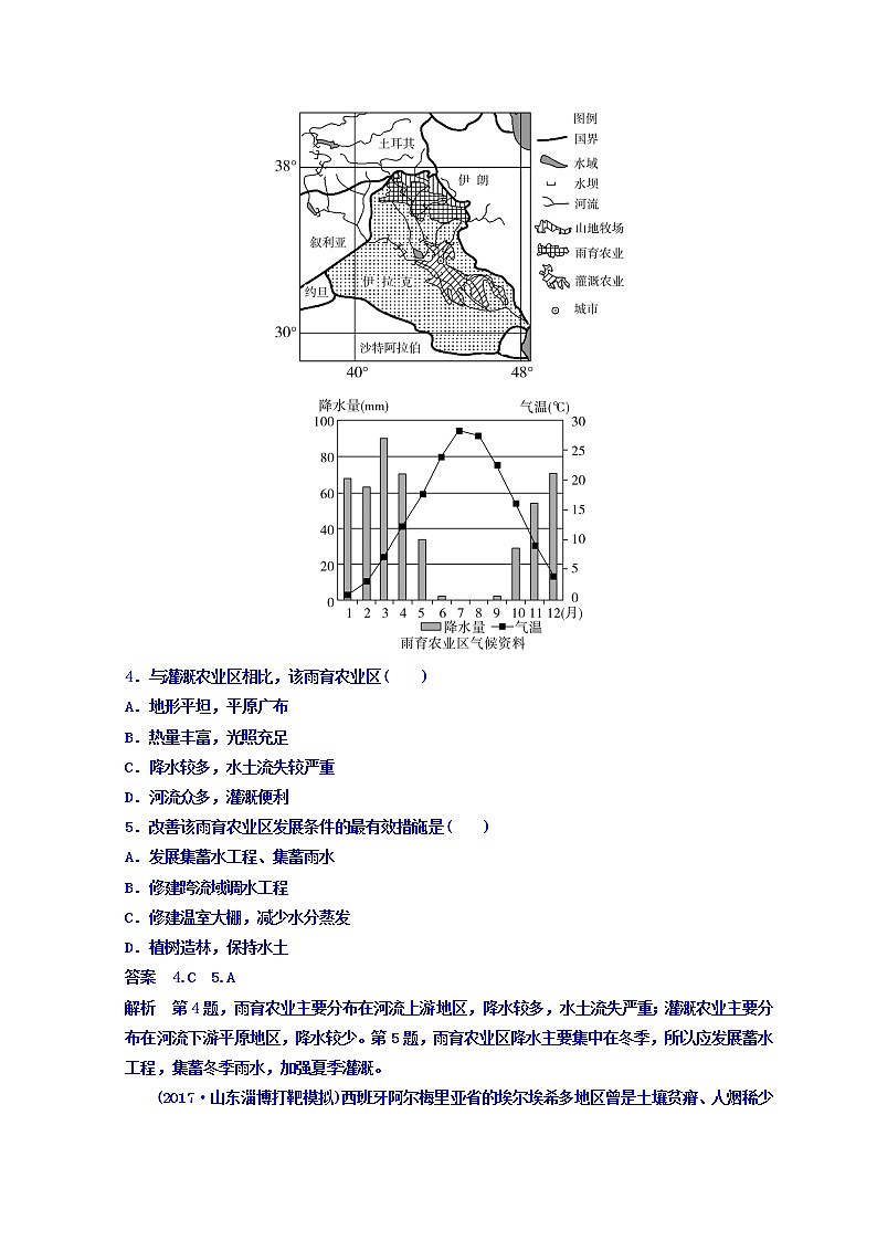 2018届高考地理二轮专题复习作业测试题：作业13 Word版含答案第2页
