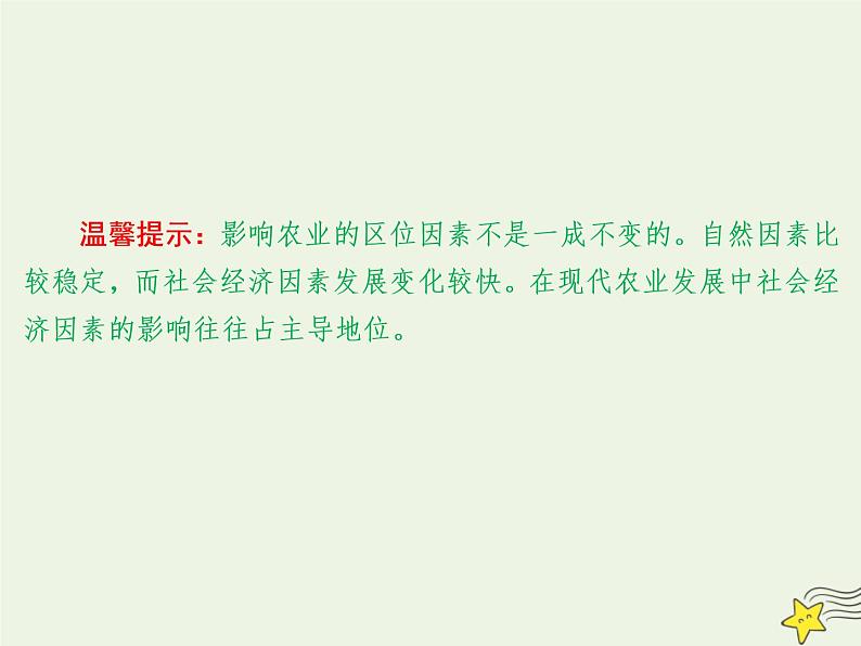 高考地理二轮复习第二部分专题二第一节《农业区位因素和农业地域》课件第7页