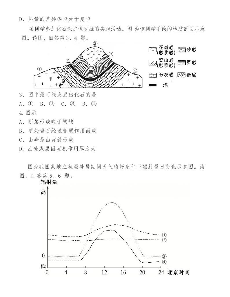 北京市 2020 年普通高中学业水平等级性考试02