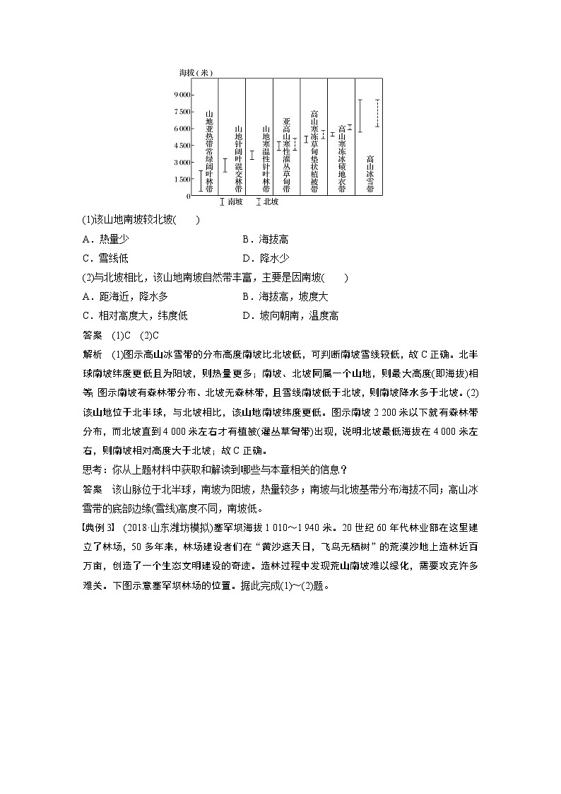 20届高考地理一轮复习讲义 必修① 第6章 学科关键能力提升602