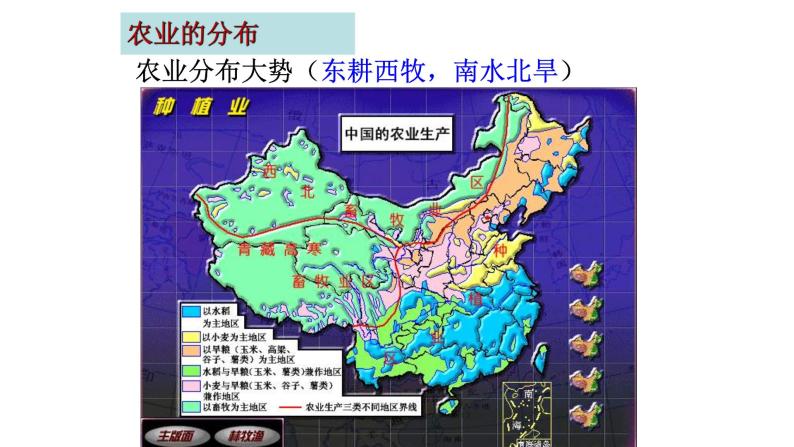 5 《中国的农业》 一轮复习课件ppt