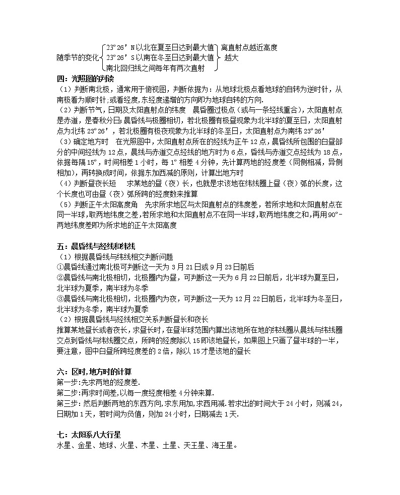 2021史上最全的高中地理知识点总结第2页