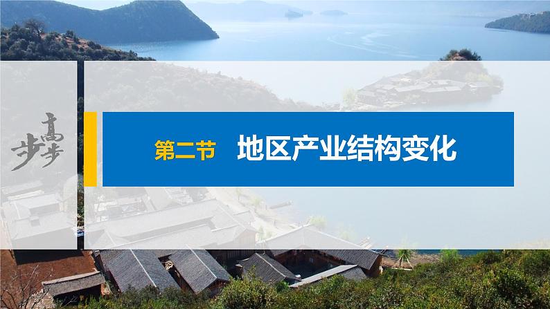 2021届高中地理新教材同步选择性必修第二册 第3章 第二节　地区产业结构变化第1页