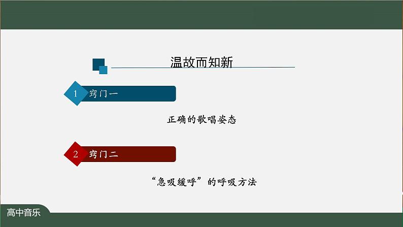 高中音乐新人音版 第二单元 理想之光之《不忘初心》PPT课件+教案+练习+音视频02