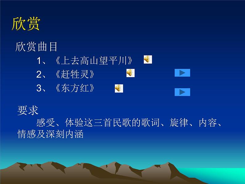 人音版高中《音乐鉴赏》2第二节  高亢的西北腔课件02